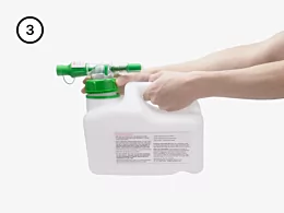 Filling Jerry Can Procedure Step 3